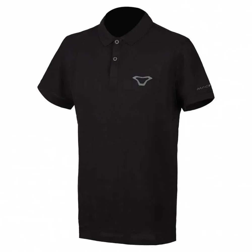 Macna Kurzarm-poloshirt - Black - M