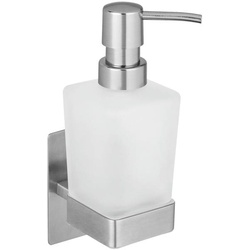 Wenko Seifenspender »Genova matt« Turbo-Loc - Befestigen ohne Bohren weiß, 6.2x19.7x9 cm