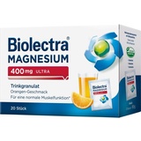 Hermes Arzneimittel Biolectra Magnesium 400 mg ultra Orange Trinkgranulat 20 St.