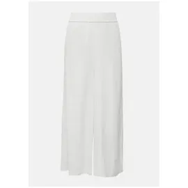 Comma, 7/8-Hose Leichte Culotte Weiß 40