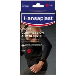 HANSAPLAST Sport Compression Arm-Sleeves Gr.M 2 St
