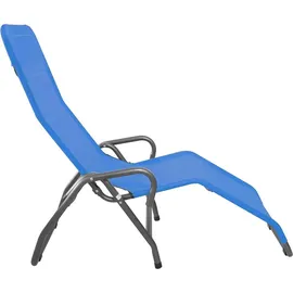 MFG Bäderliege Pool 3 Anthrazit/Blau