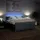 vidaXL Boxspringbett 180 x 200 cm Dunkelgrau