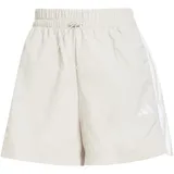 adidas Essentials 3-Stripes Lifestyle Woven Shorts, wonder alumina/white L