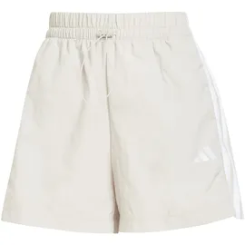 adidas Essentials 3-Stripes Lifestyle Woven Shorts, wonder alumina/white L
