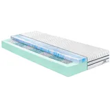 IRISETTE Taschenfederkernmatratze MILANO 100 x 200 cm H2