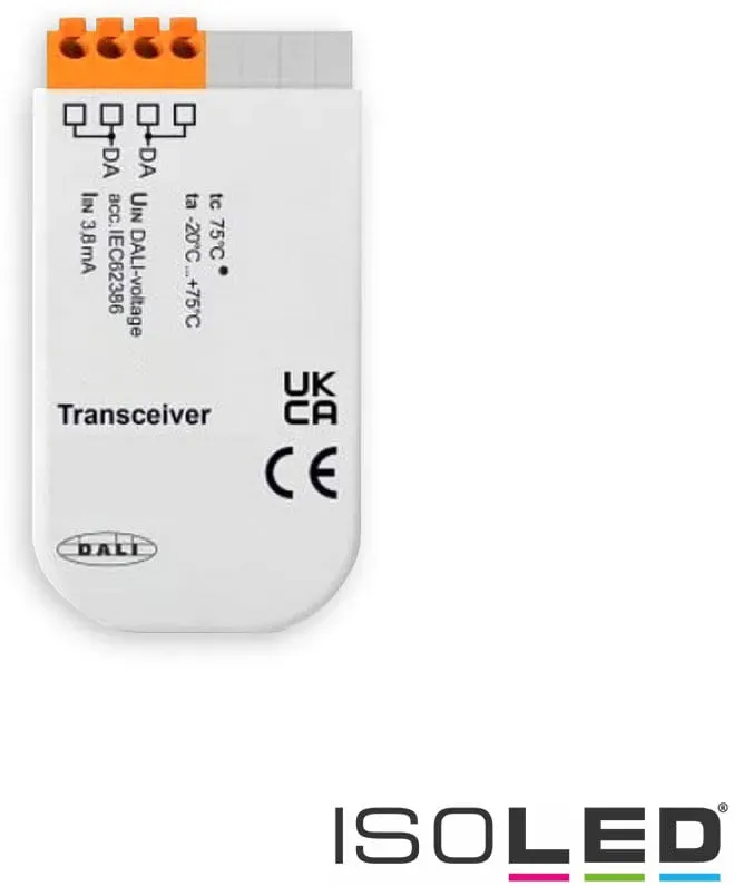 ISOLED DALI Receiver zur Weiterleitung von Befehlen des DALI Funktransmitters auf die DALI Bus Linie ISO-116927