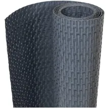 vidaXL Balkon-Sichtschutz 300 x 100 cm Anthrazit Rattan