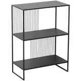 Boltze Stehregal 75 x 28 cm Schwarz