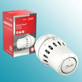Danfoss React RA Click Thermostatkopf flüssigkeitgefüllt 8 bis 28°C