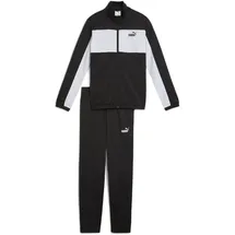 Puma Poly Colorblock Suit B Trainingsanzug Schwarz 140