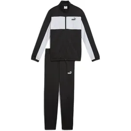 Puma Poly Colorblock Suit B Trainingsanzug Schwarz 140