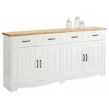 Home Affaire Sideboard »Trinidad«, Kommode, Breite 194 cm, gelb