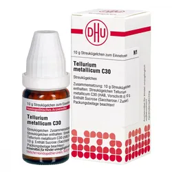 Tellurium Metallicum C30 Globuli