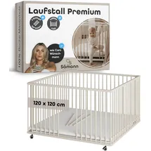 Sämann Laufgitter Lattenrost & Sprossen sahara dust Premium Kollektion | Gr.: 120x120 cm