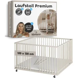 Sämann Laufgitter Lattenrost & Sprossen sahara dust Premium Kollektion | Gr.: 120x120 cm