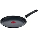 Tefal Bratpfanne G2813872 Crêpe Black Stone 25 cm, Antihaft-Beschichtung, Thermo-Signal Pfannen-Wärmetauscher