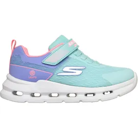 SKECHERS Glide-Step Lights Kinder Aqua/Mehrfarbig 32