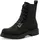 Marco Tozzi Damen Stiefeletten zum Schnüren mit Reißverschluss Glitzerdetails, Schwarz (Black Glitter), 40 EU