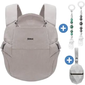 fillikid Babytrage Babytragen + Tragetücher Babytrage Natural ab 3,5 -20 kg