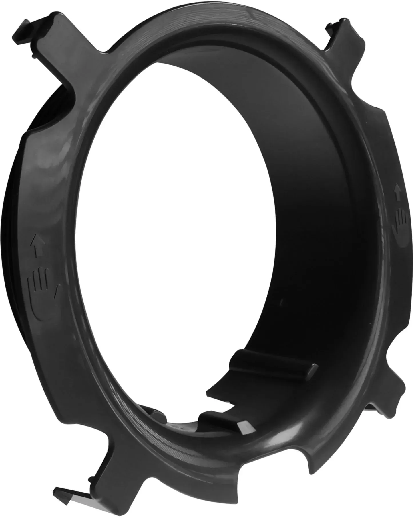 Zewotherm 14170024 ZEWO Steckadapter DN 160 für F + K, werkzeuglose Montage, robust, langlebig, hochwertige Materialien, zuverlässige Verbindung, schwarz