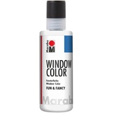 Marabu Window Color fun & fancy weiss 070, Glas/Porzellan, 80ml 04060004070