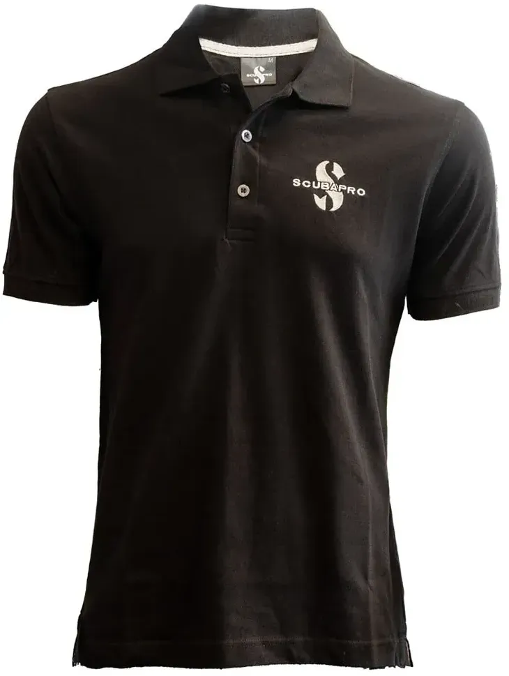 Scubapro Sea Diving Center Kurzarm-poloshirt - Black - S