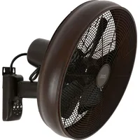 LUCCI AIR Breeze 41 cm Wandventilator bronze/schwarz