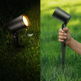 eufy Outdoor Spot Light E10 500 lm 2 W E10 Schwarz 2 St.
