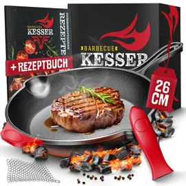 Kesser Gusseisen Bratpfanne rund 26 cm