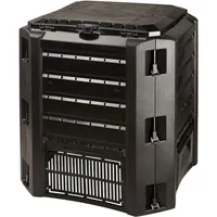 Prosperplast Compogreen 320 Liter, robust, wetterfest, schwarz, 70x70x80cm
