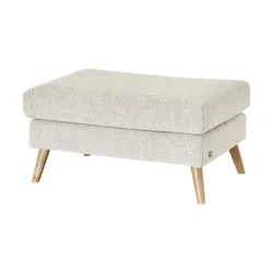 SOHO Polsterhocker  Smilla ¦ beige ¦ Maße (cm): B: 90 H: 43 T: 60