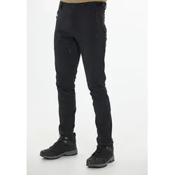 Softshellhose WHISTLER "Rexburg", Herren, Gr. L, US-Größen, schwarz, 75% Nylon, 15% Polyester, 10% Elasthan, unifarben, casual, lang, Hosen, mit verstellbarem Saum