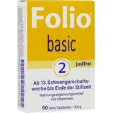 Folio 2 Basic Jodfrei Tabletten 90 St.