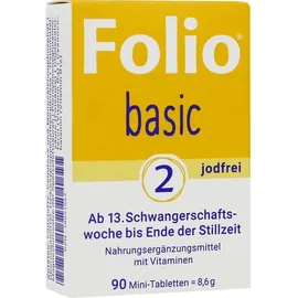 Folio 2 Basic Jodfrei Tabletten 90 St.