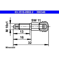 ATE Entlüfterschraube/-ventil 03.3518-0902.2