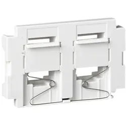 Schneider Electric 5971879 Montageplatte Saubschutz 2XAMP110 NetConnect/ Krone KM8 weiß RAL9010 Typ:CYB-DP