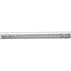 Pebaro 134-1 12 Spirallaubsägeblätter für Holz und Kunststoff, Laubsägeblätter 130 mm, Basteln mit der Laubsäge, gehärtet, passend für alle Pebaro Laubsägen