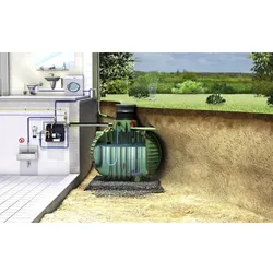 GARANTIA Erdtank-Paket »COLUMBUS Hauspaket PROline Premium«, 6500l, begehbar