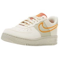 Nike Damen Air Force 1 07 Low Leather Synthetic Coconut Milk Light Curry Trainer 40 EU - 40 EU