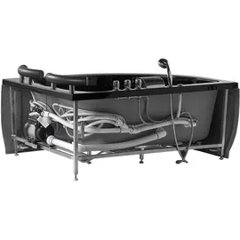 Beliani Paradiso Whirlwanne Eckmodell 160 x 113 cm (427 l, 63 cm)