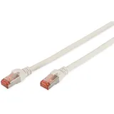 Digitus Patchkabel, Cat6, S/FTP, RJ-45/RJ-45, 3m, weiß (DK-1644-030/WH)