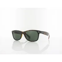 Ray-Ban New Wayfarer RB2132 902L 55-18 gloss tortoise/green classic