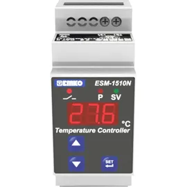 EMKO ESM-1510 2-Punkt-Regler Temperaturregler Pt100 -50 bis 400 °C Relais 5 A (L x B x H) 62 x 35 x 90 mm