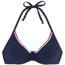 s.Oliver Bikini-Top Damen Blau 40 Cup E