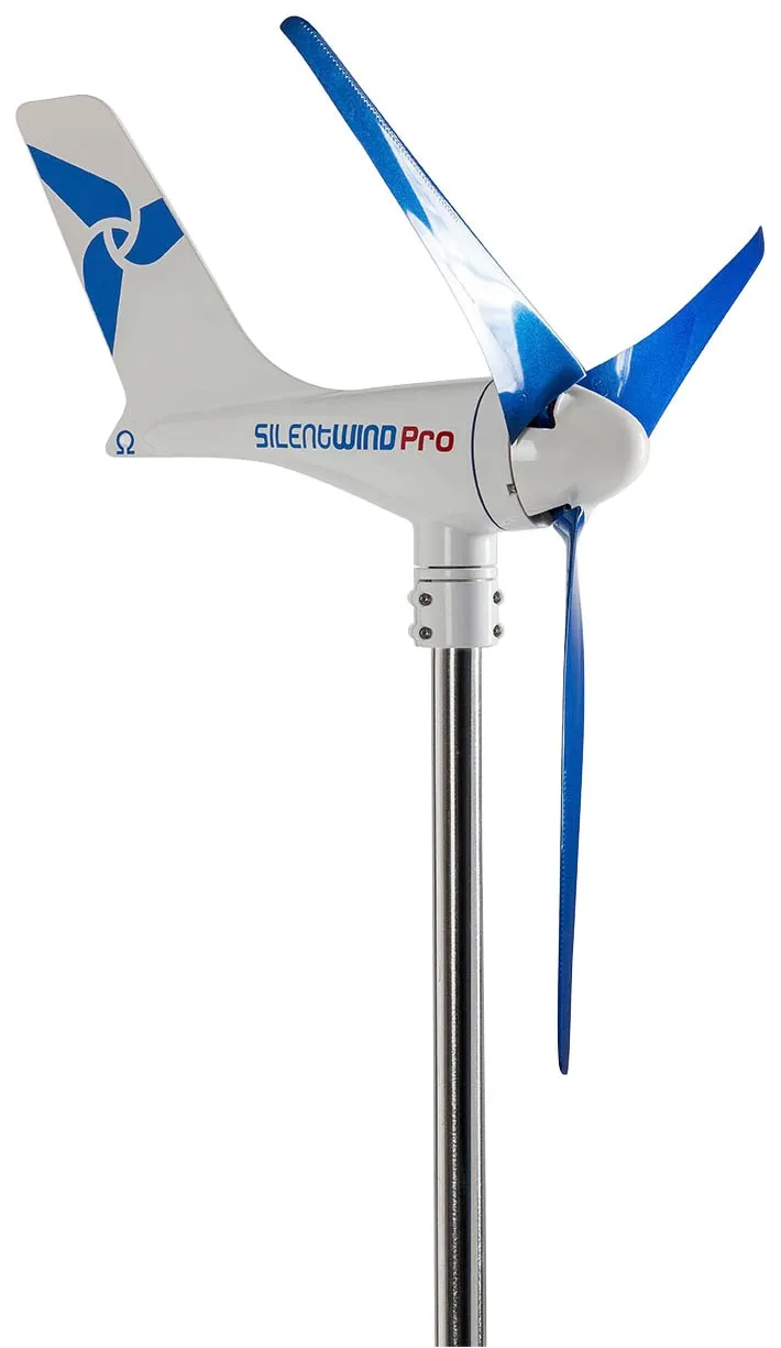 SILENTWIND Windgenerator "Silentwind Pro" Windgeneratoren weiß (weiß, blau) Solartechnik