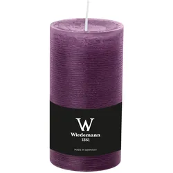 Wiedemann Kerzen Wiedemann Marble Rustik Kerzen, Stumpenkerzen,  Brombeer 130 x Ø 68 mm