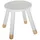 Atmosphera Créateur d'intérieur Kinderhocker Atmosphera 24 x 26 x 24 cm MDF weiß