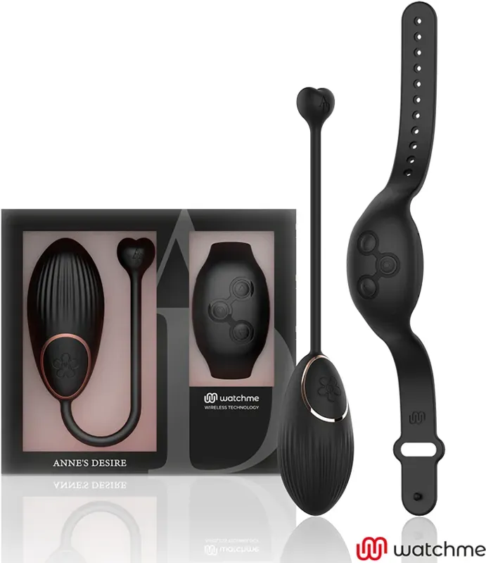 ANNE'S DESIRE - EGG FERNBEDIENUNGSTECHNOLOGIE WATCHME SCHWARZ