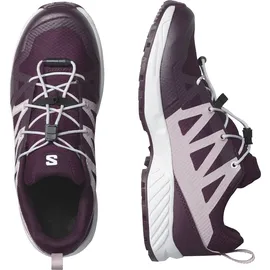 Salomon "OUTSCAPE WP J", Kinder, Gr. 37, winter bloom, dawn pink, weiß, Synthetik, Textil, Schuhe Wanderschuh, wasserdicht